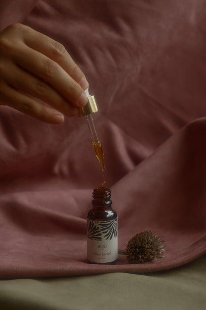 Óleo facial antioxidante
