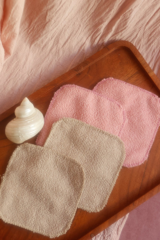 Pads desmaquillantes - Cuidado facial consciente y sostenible