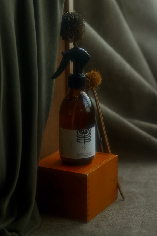 Ambientador para textiles - Aroma Sándalo + vainilla