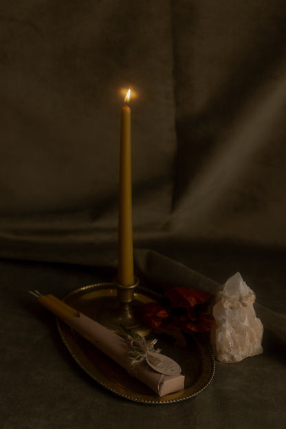 Velas de cera de abeja